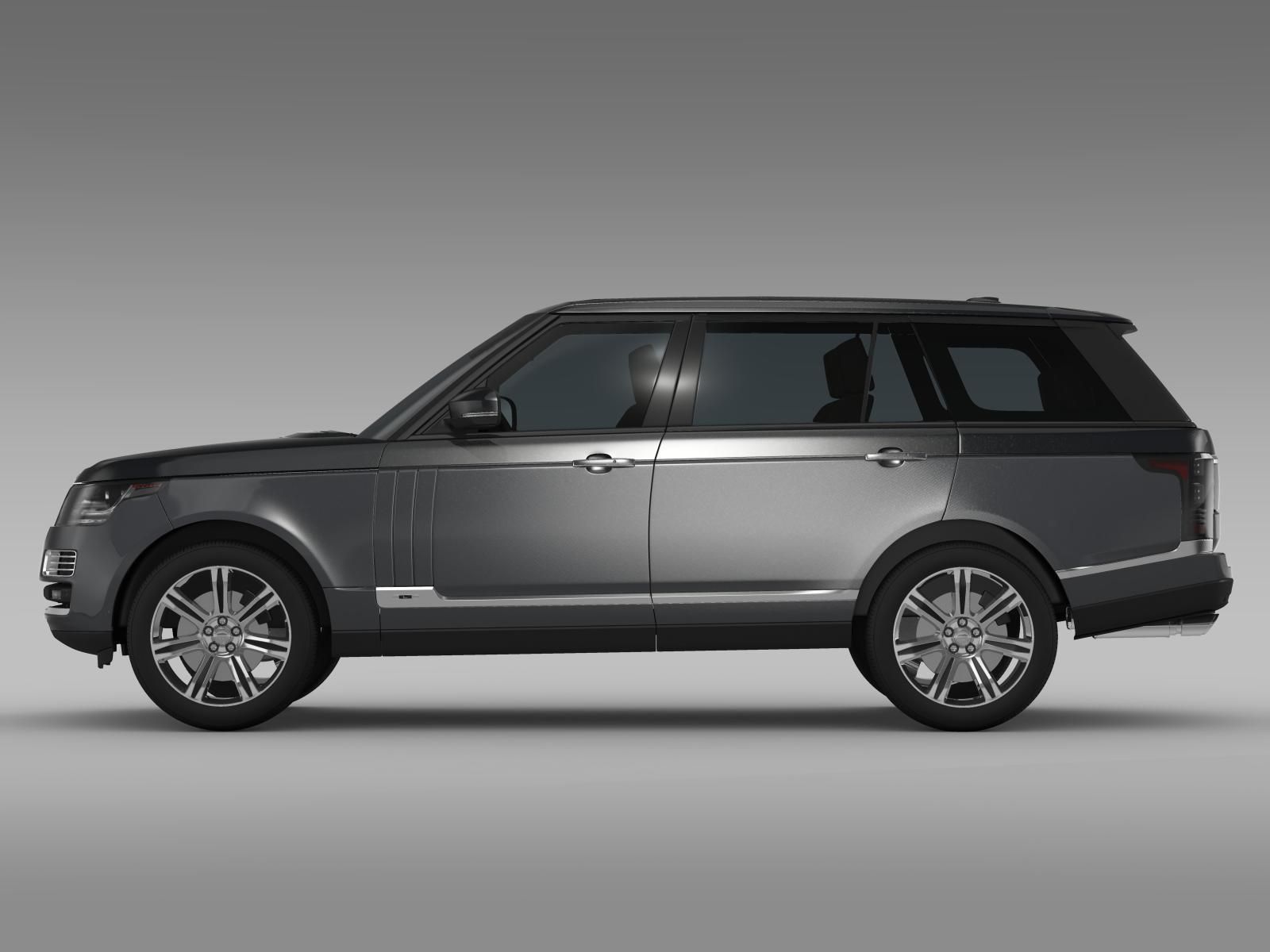Range Rover SVAutobiography LWB L405 2016 3D model_5
