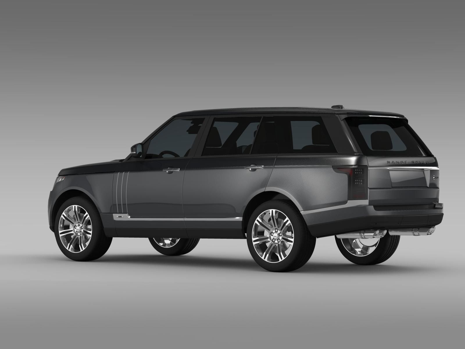Range Rover SVAutobiography LWB L405 2016 3D model_6
