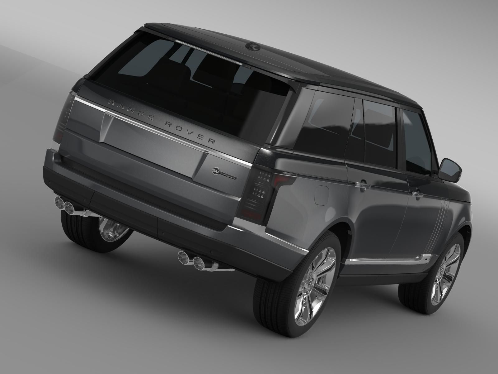 Range Rover SVAutobiography LWB L405 2016 3D model_1