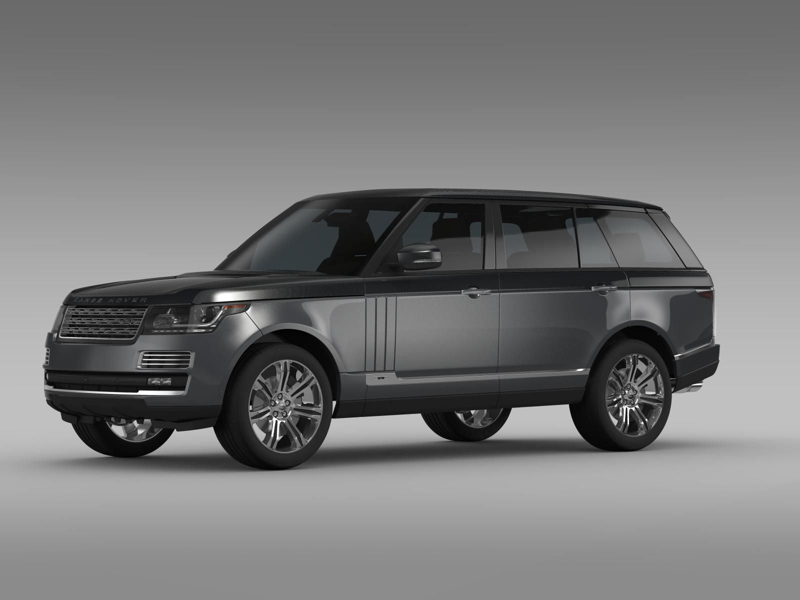 Range Rover SVAutobiography LWB L405 2016 3D model_2