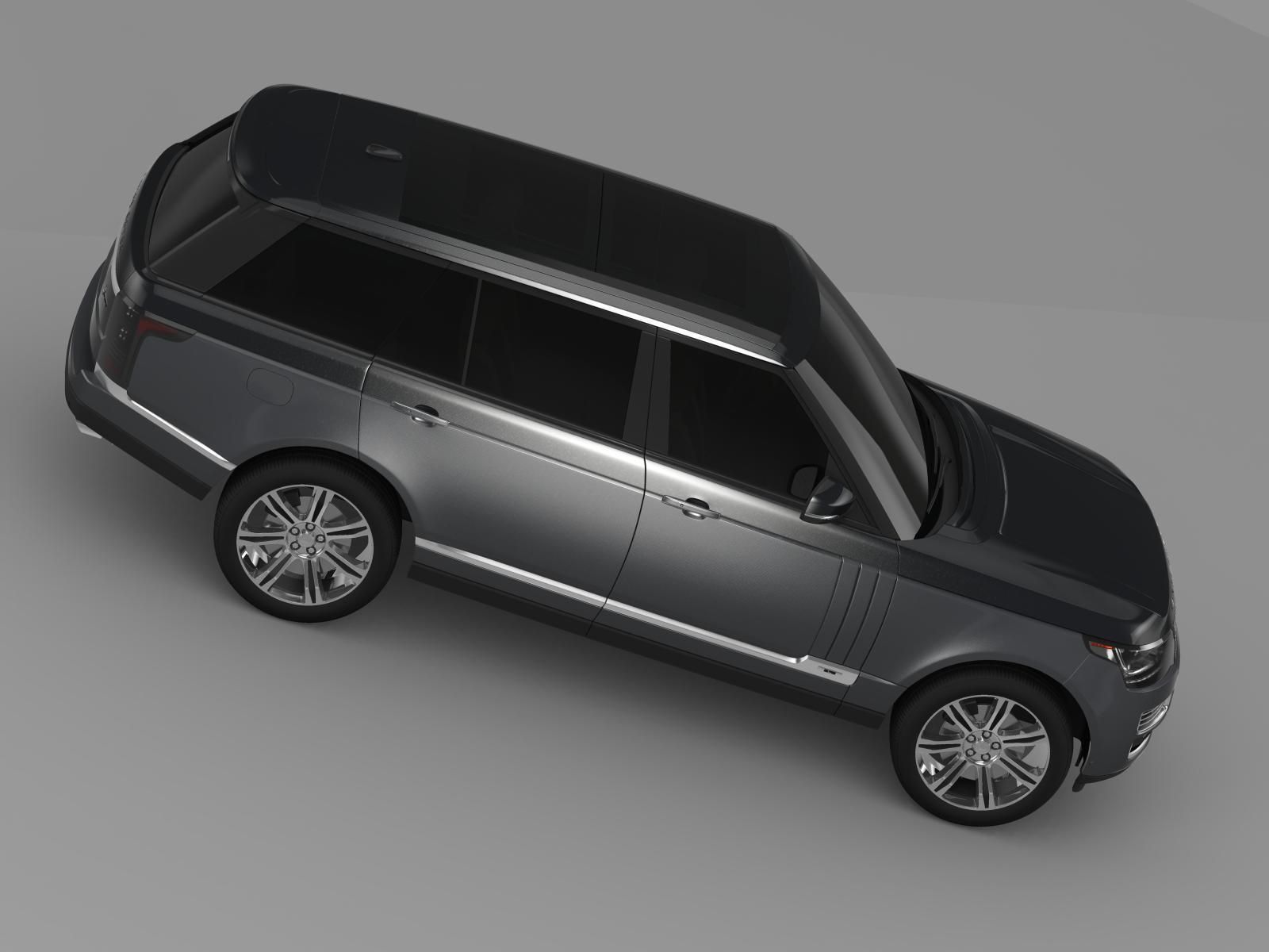 Range Rover SVAutobiography LWB L405 2016 3D model_11
