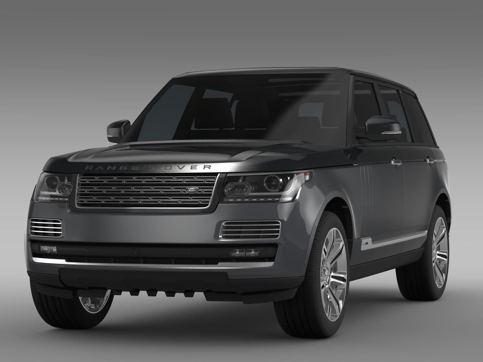 Range Rover SVAutobiography LWB L405 2016 3D model_3