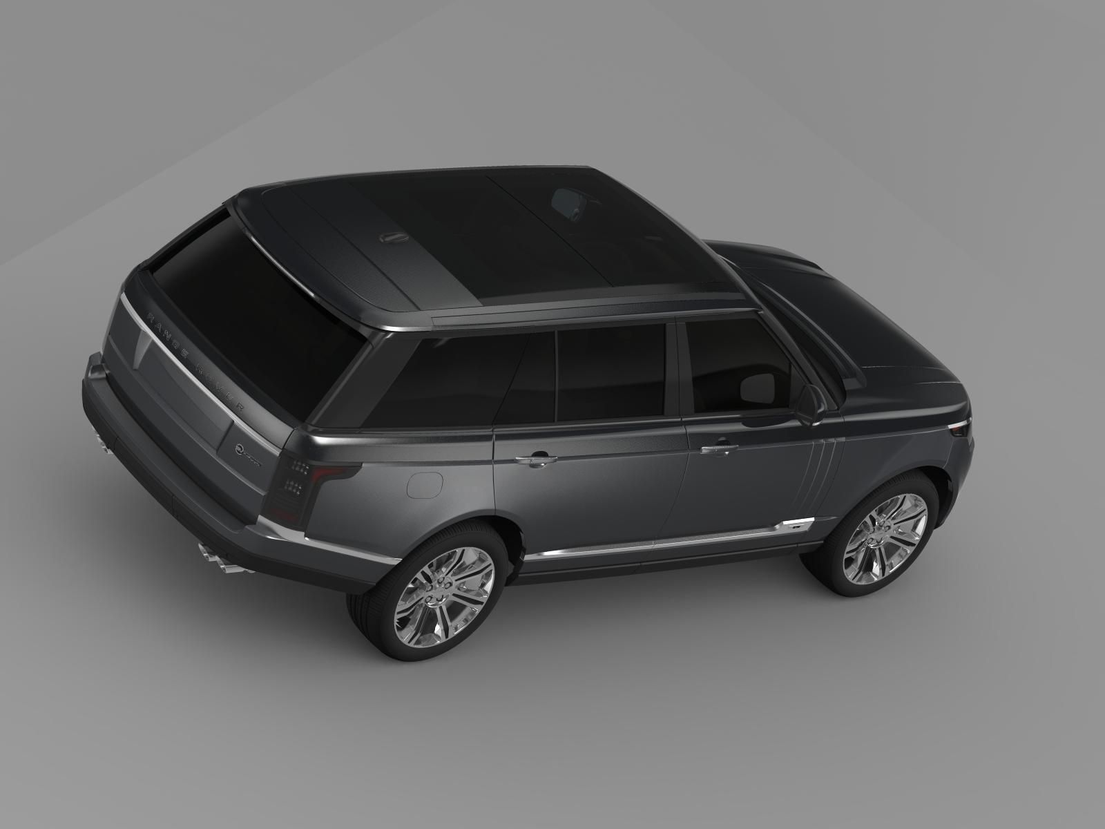 Range Rover SVAutobiography LWB L405 2016 3D model_10