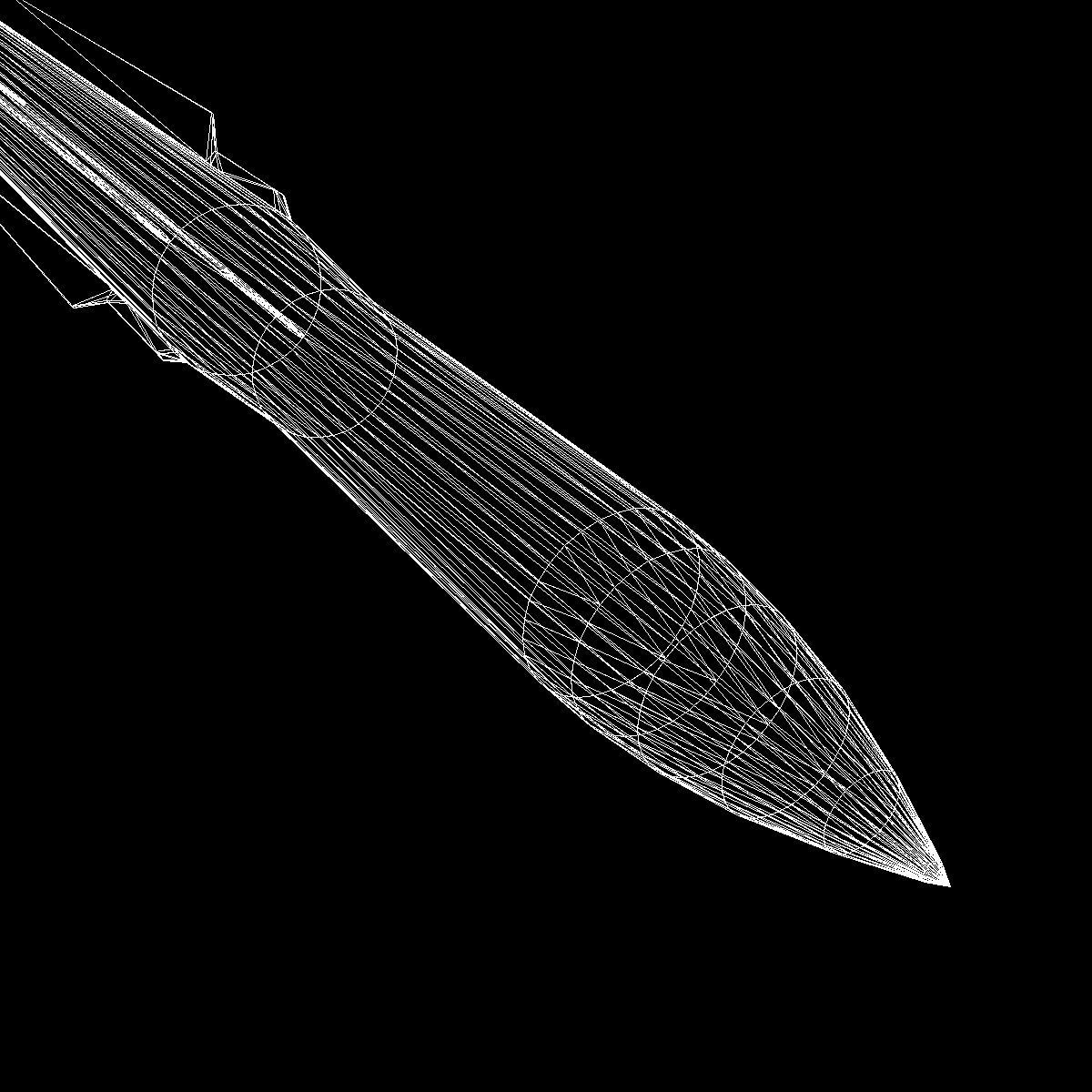 RIM-162 ESSM Missile 3D model_15