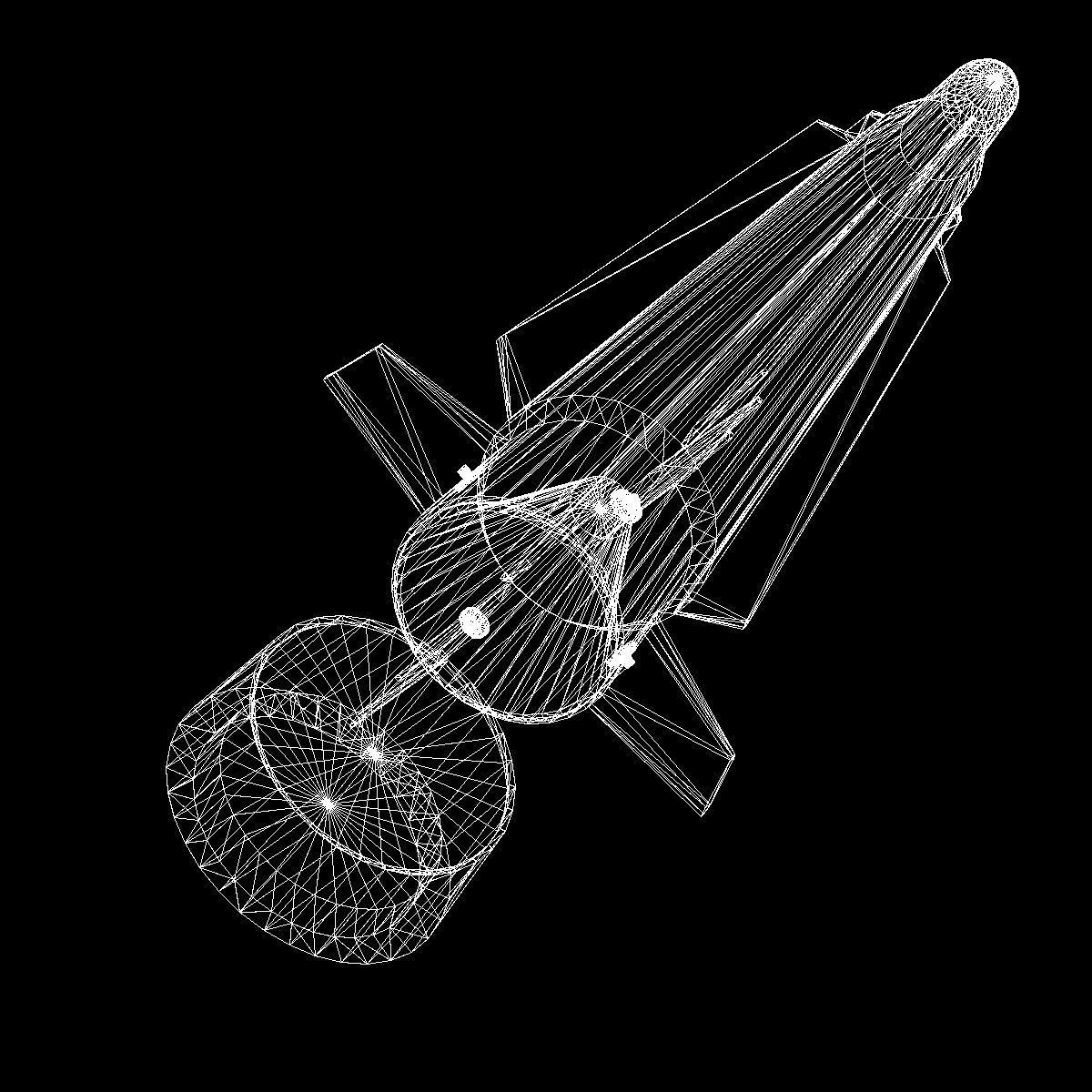 RIM-162 ESSM Missile 3D model_16