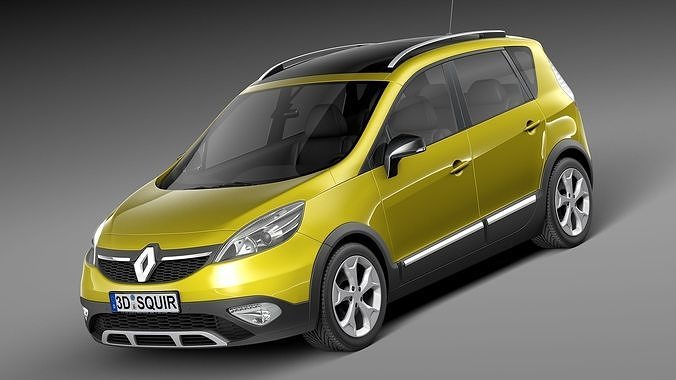 Renault Scenic Xmod 2014 3D model