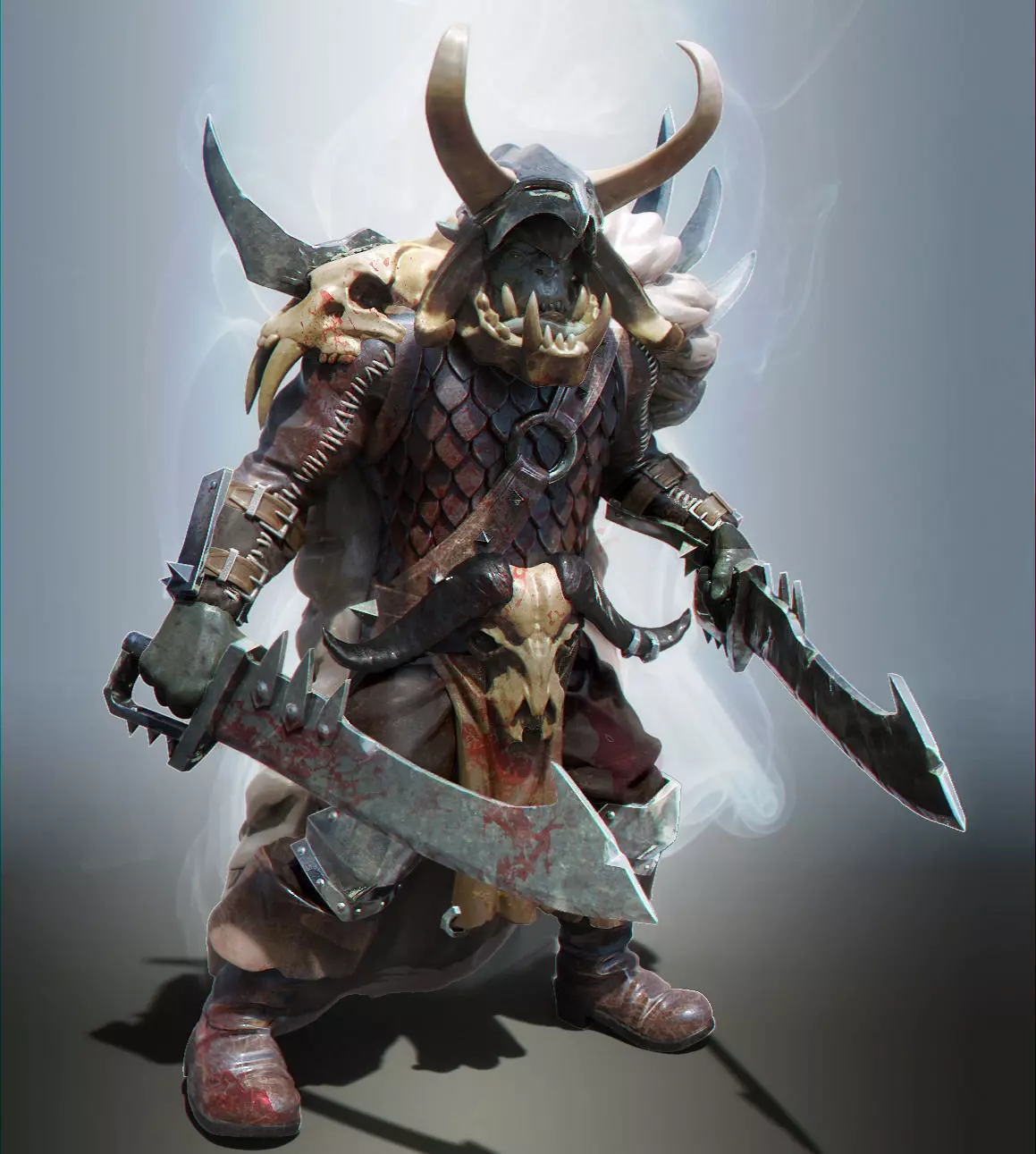 Ork Veteran 3D print model