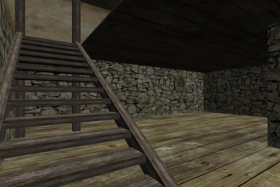 OldHouse medieval house 3D model_4