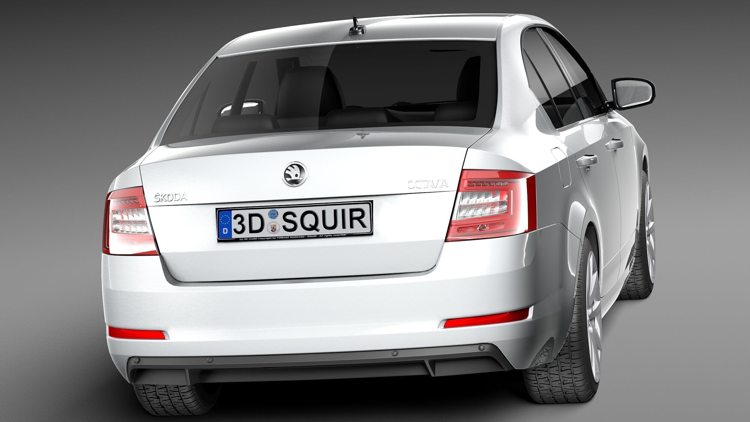 Skoda Octavia Sedan 2013 3D model_5