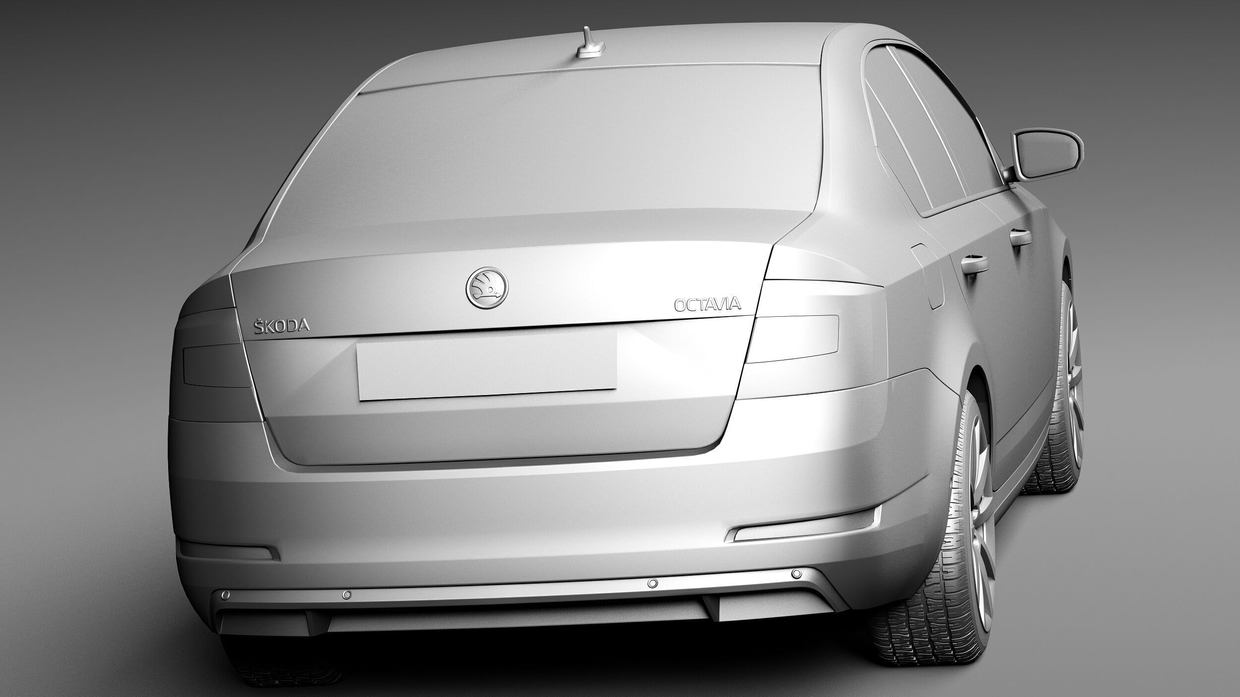 Skoda Octavia Sedan 2013 3D model_13
