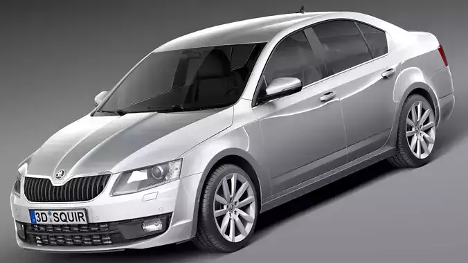 Skoda Octavia Sedan 2013 3D model