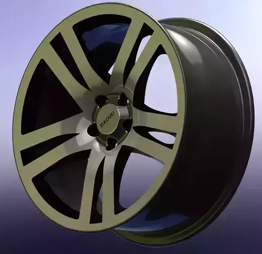 Car WHEEL Free 3D model