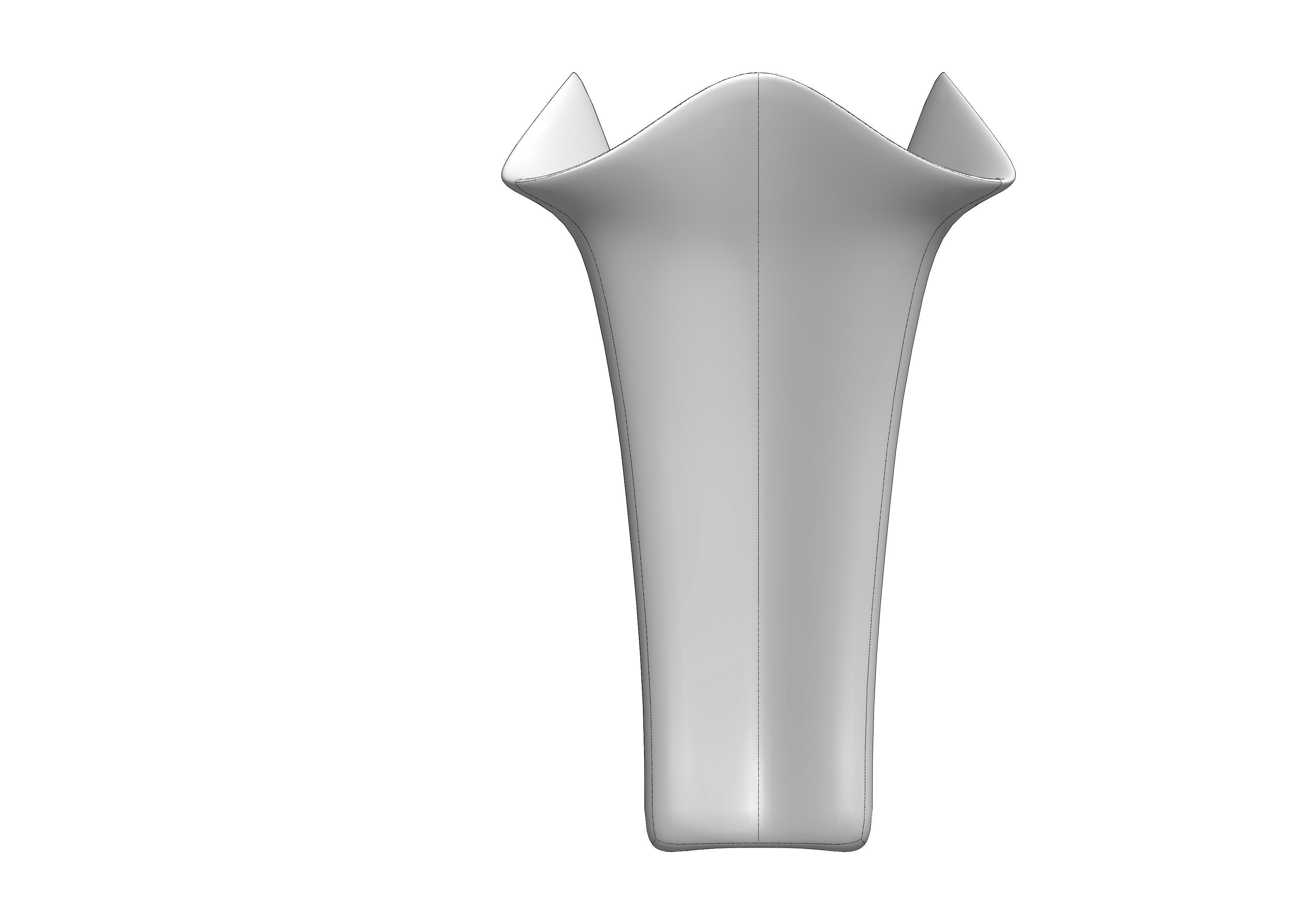 Glass Vase 3D model_5