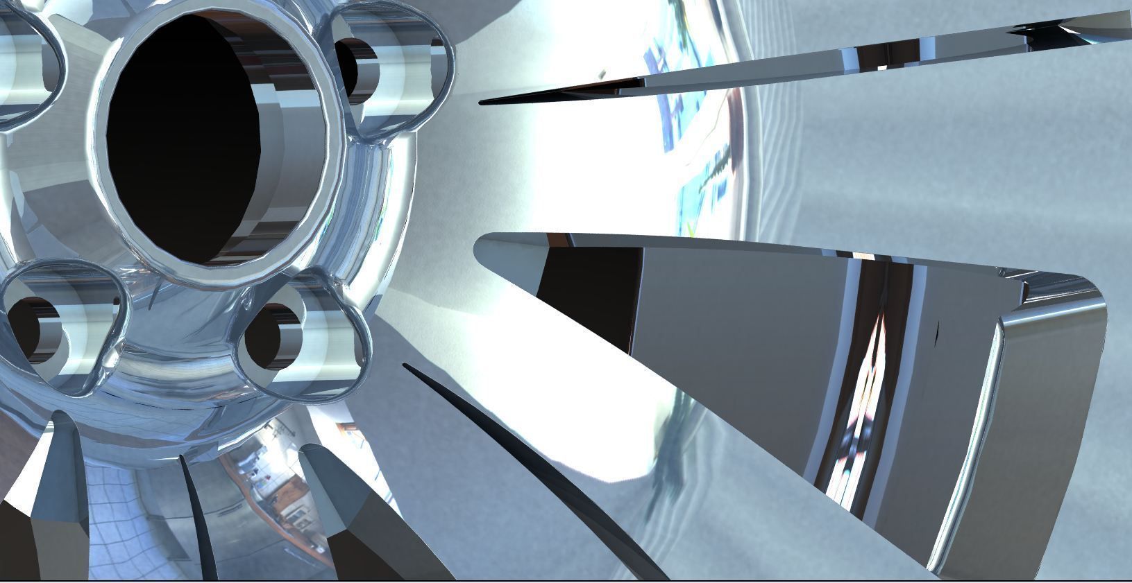 wheel mk Free 3D model_1