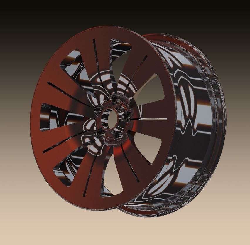 wheel mk Free 3D model_3