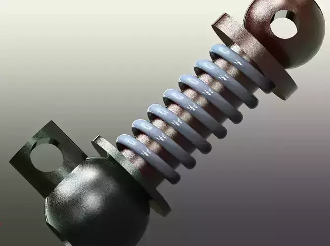 Ressort metal ball