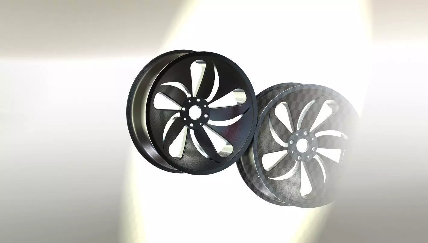 Car Rim Free 3D model_0