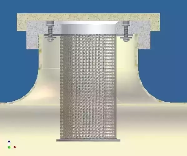 filtro para bidon de resina