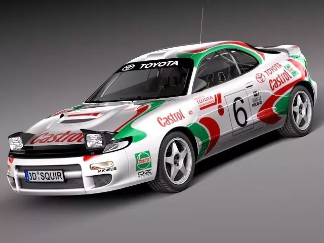 Toyota Celica WRC Carlos Sainz 1991 3D model