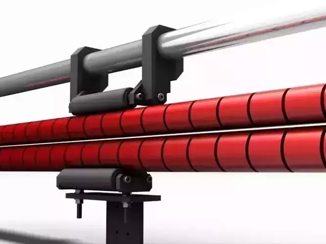 Shaft Anti-Bending System