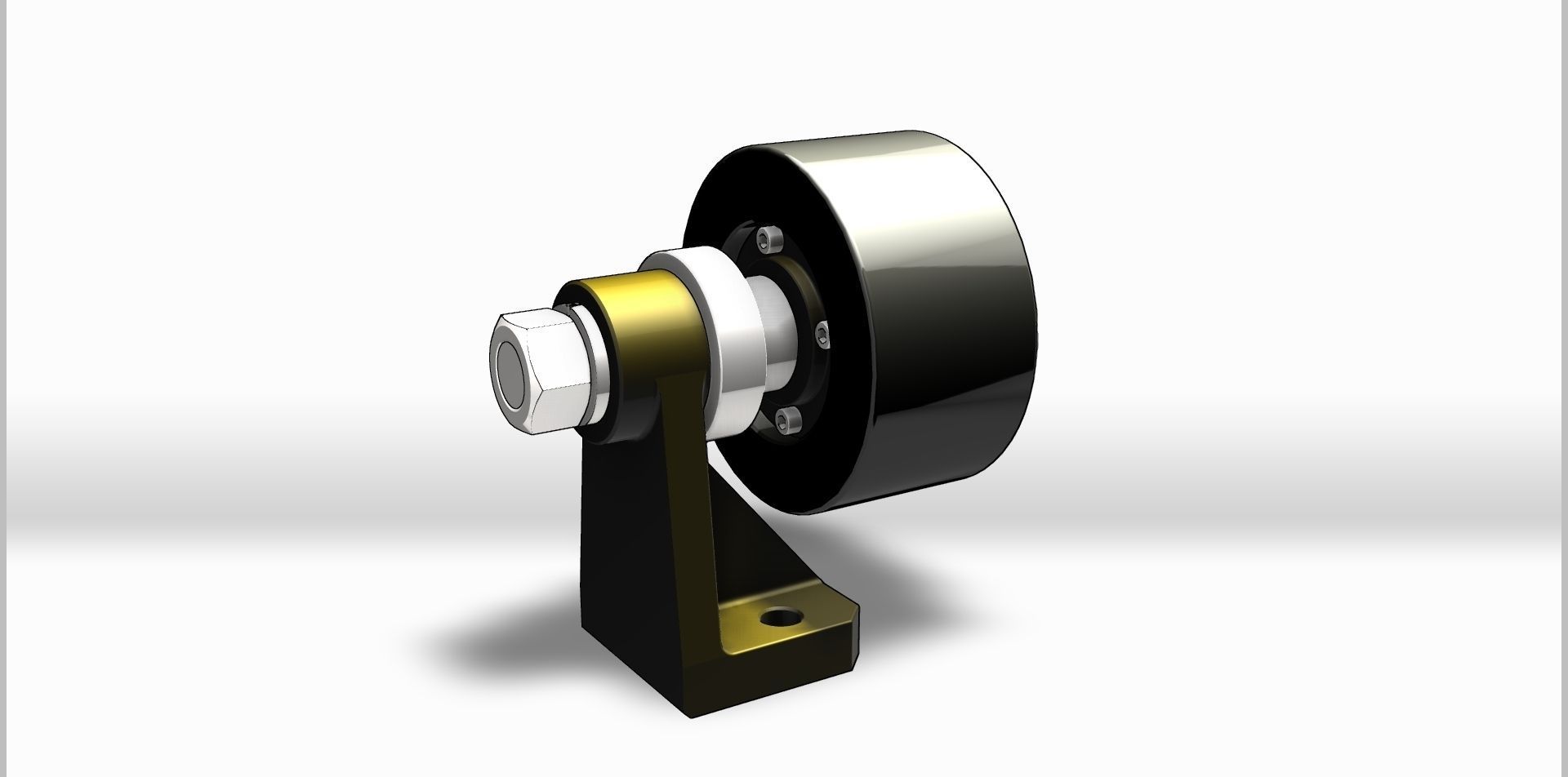 Belt Tensioner Pulley free 3D Model .stl .stp