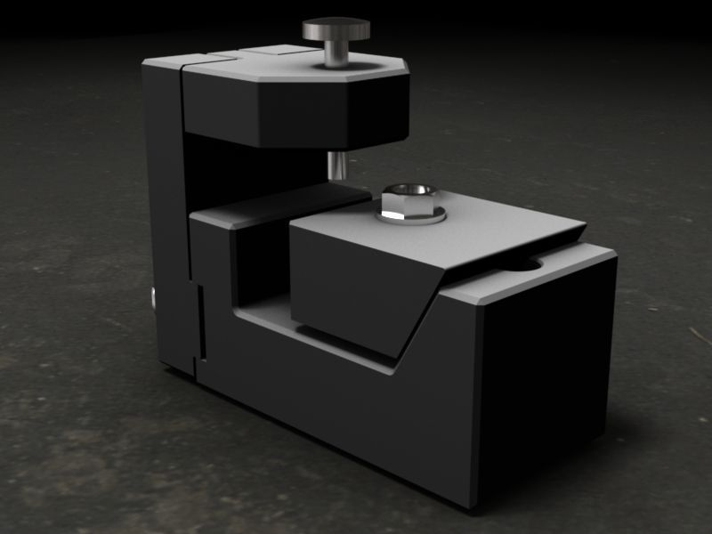 Workpiece Fixture 3D model_2