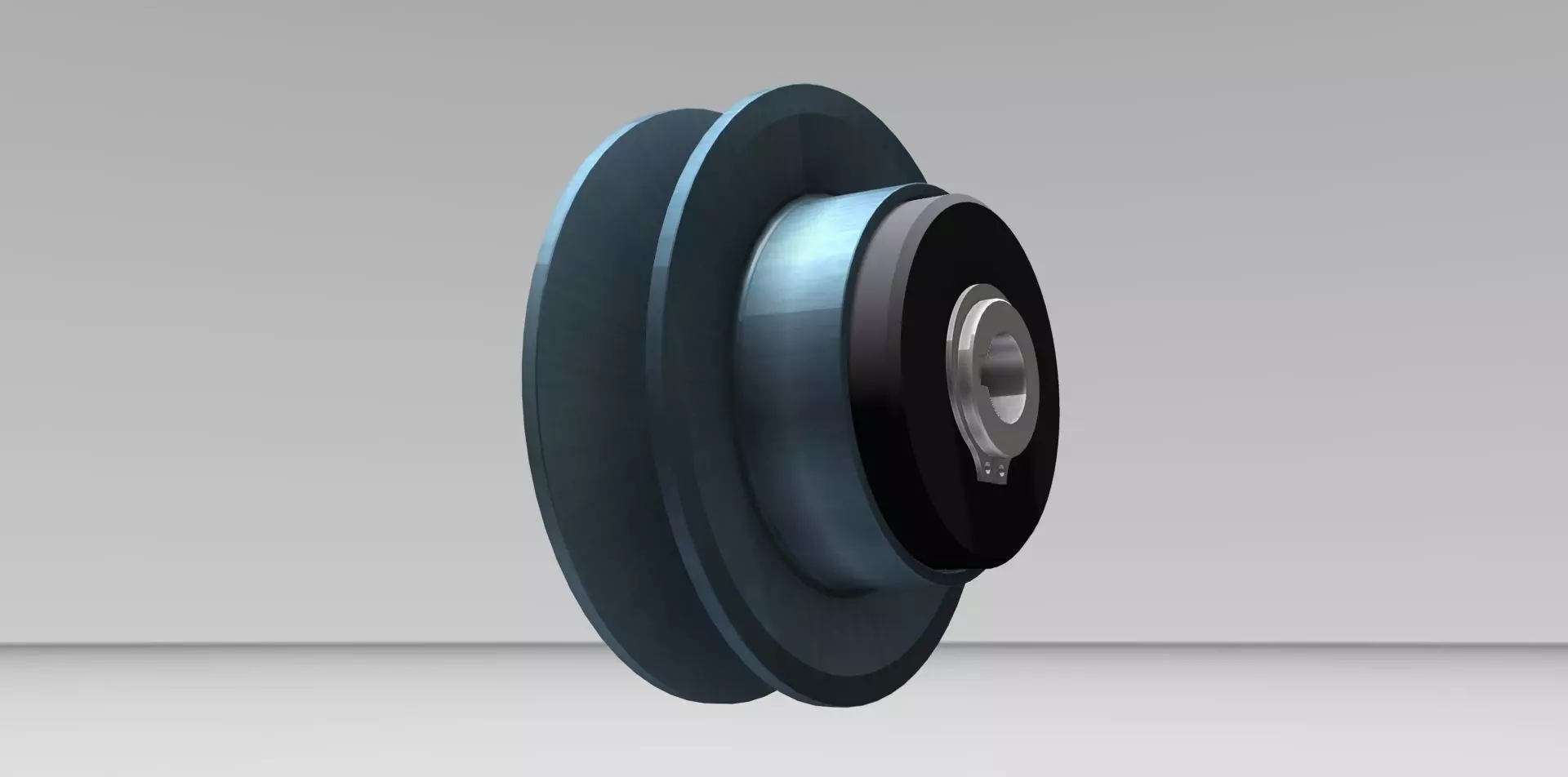 Variable Pulley - Spring Mechanism 3D model_0