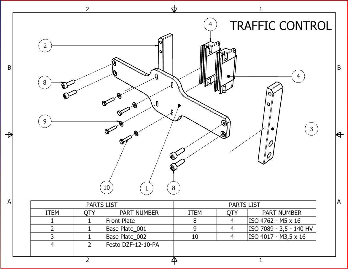 Conveyor Traffic Controller Free 3D model_4