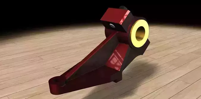 Plain Bearing Support Free 3D model