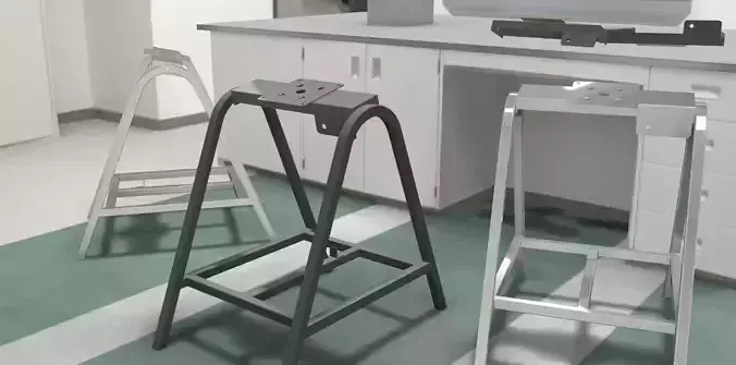 Industrial Blender Base 3D model