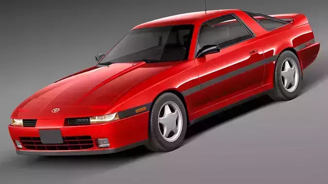 Toyota Supra Mk3 1986-1993 3D model