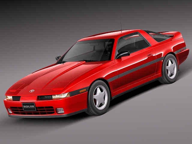 Toyota Supra Mk3 1986-1993 3D Model .max .obj .3ds .fbx ...