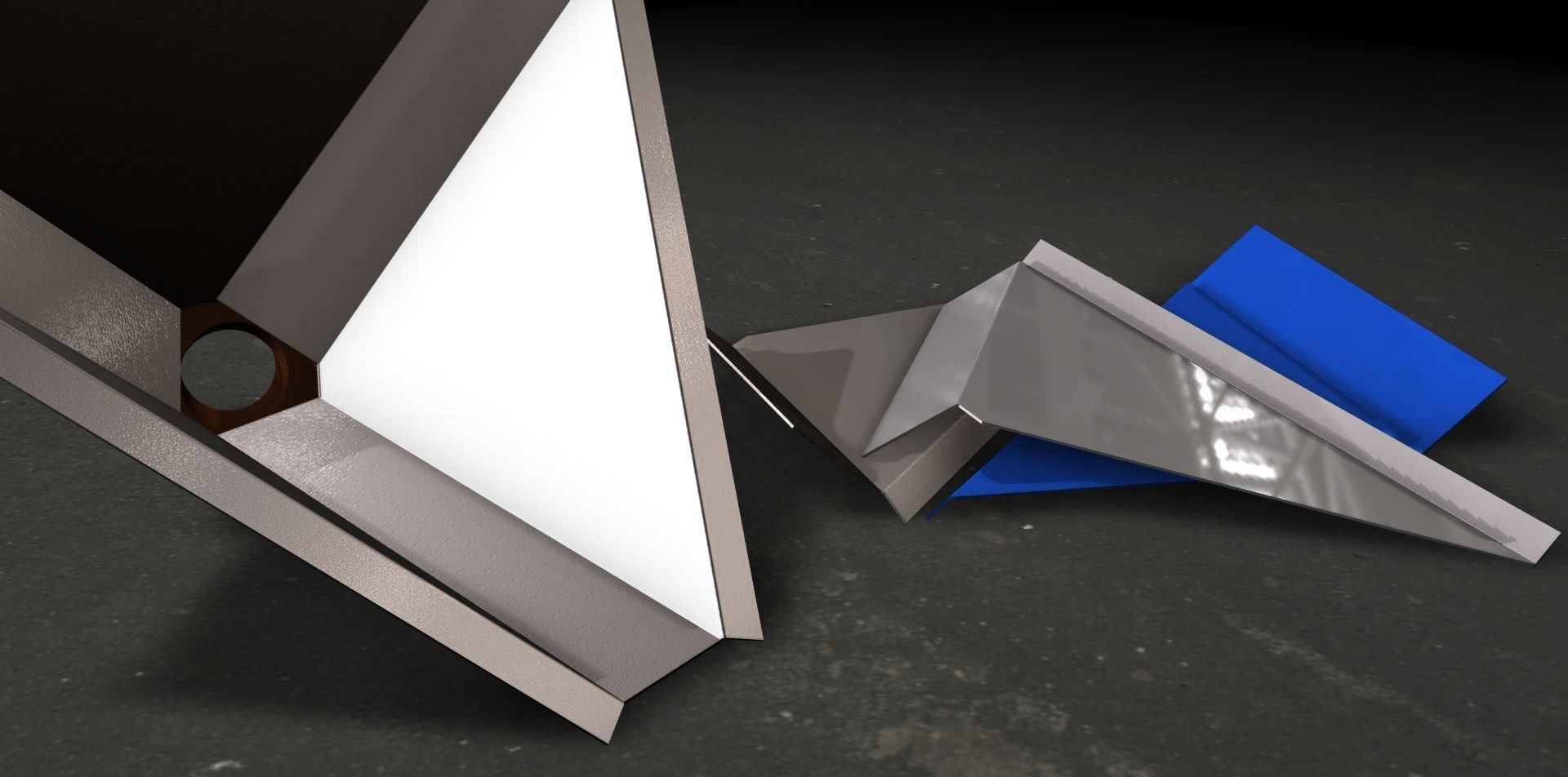 Discharge Cone - Sheet Metal 3D model_4