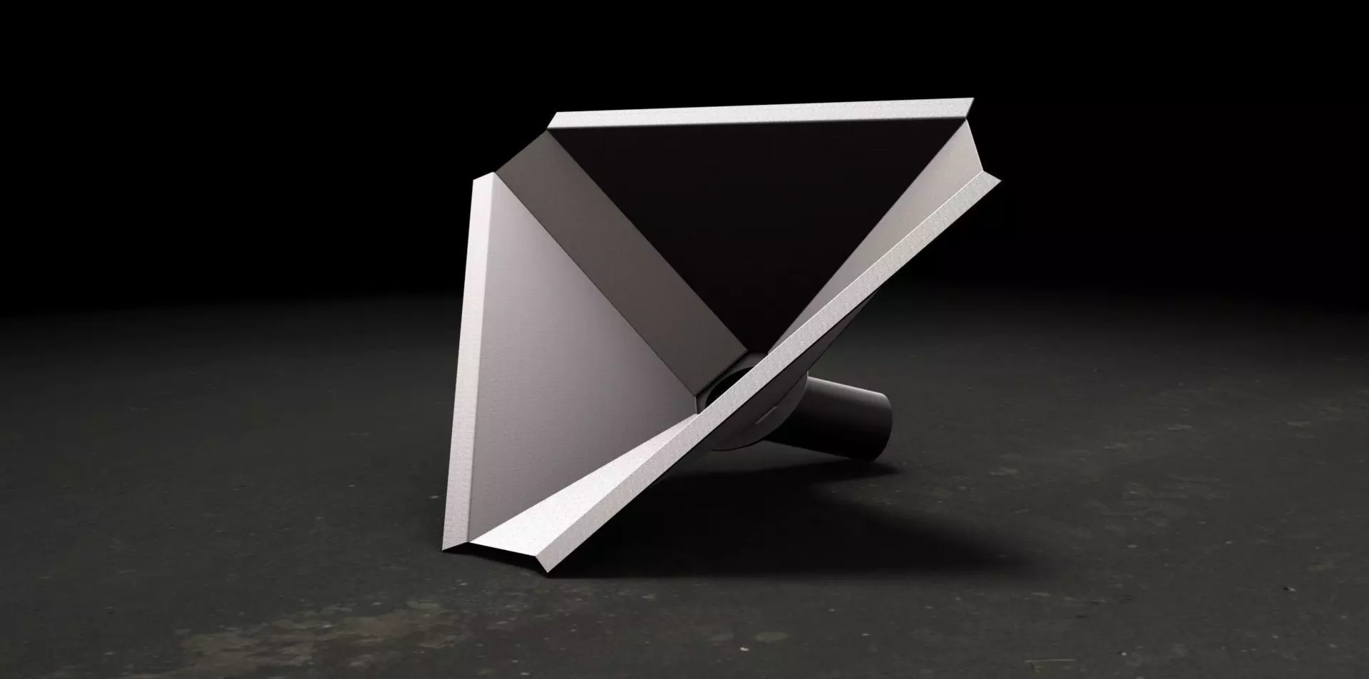 Discharge Cone - Sheet Metal 3D model_0