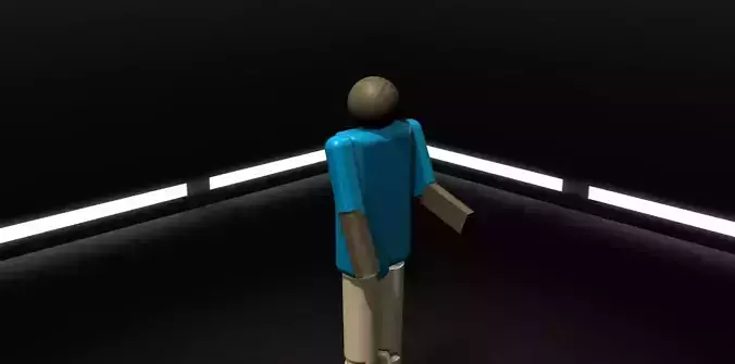 Human Reference 57 - 170m 3D model