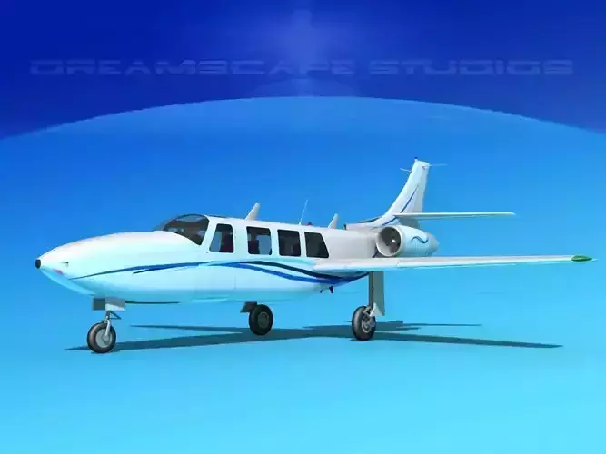 Piper Aerostar FJ-100 Fanjet V04