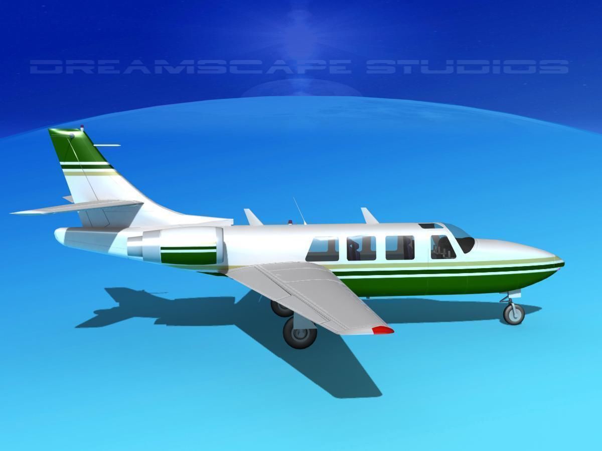 Piper Aerostar FJ-100 Fanjet V05 3D model_4