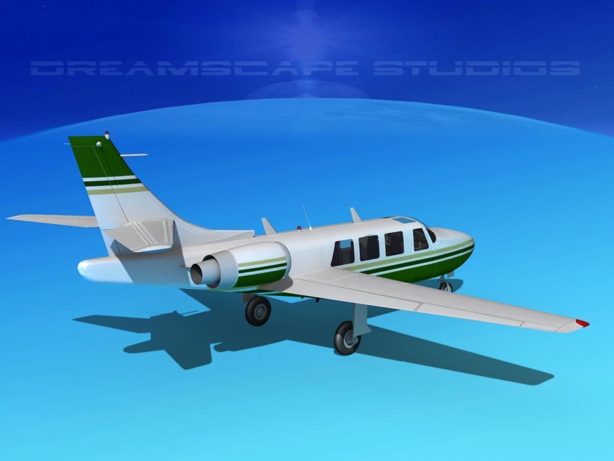 Piper Aerostar FJ-100 Fanjet V05 3D model_5