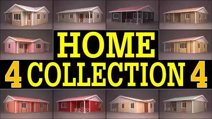 HOME COLLECTION 4 house with roof