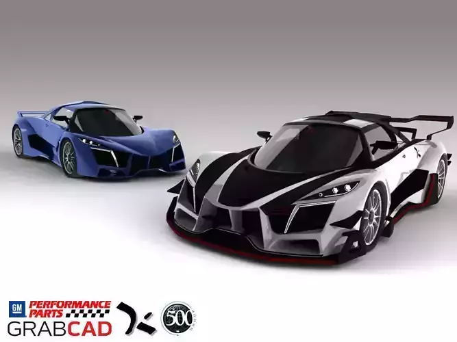 500G Supercar - Herdee concept 