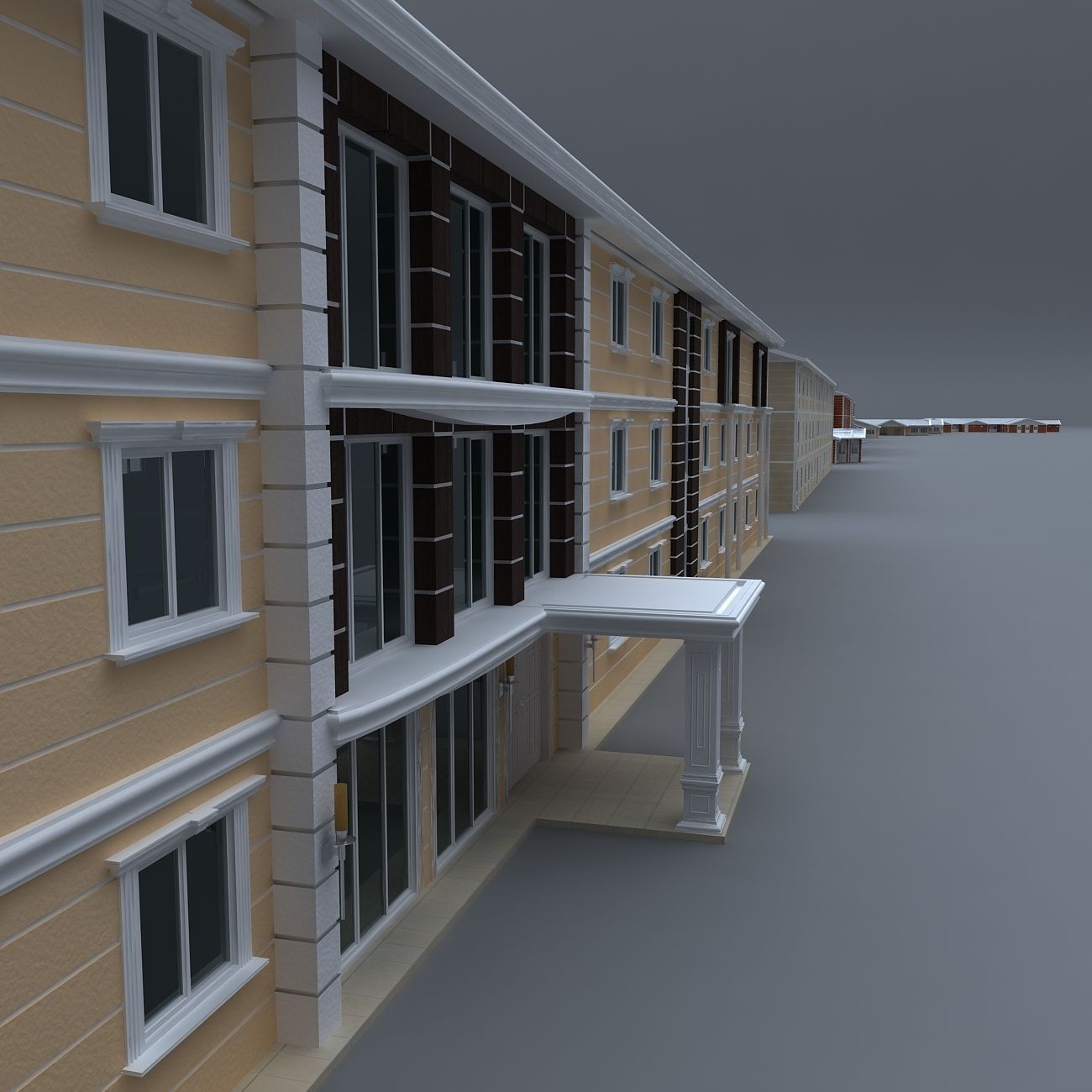 PREFABRICATED BUILDING COLLECTION 3D model_32