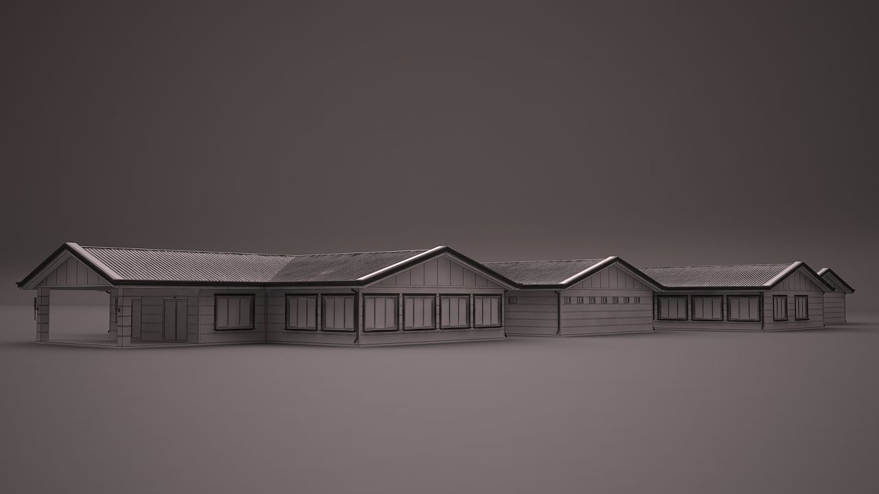 PREFABRICATED BUILDING COLLECTION 3D model_29