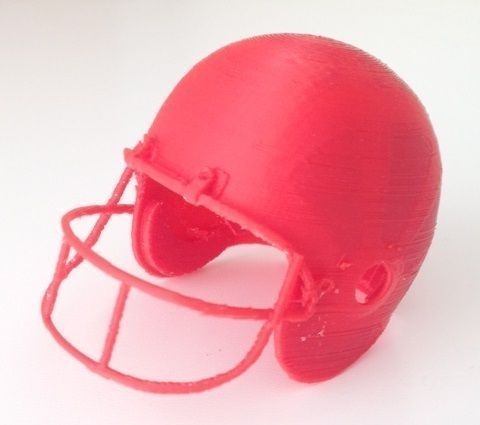 Gridiron Helmet 3D print model_2
