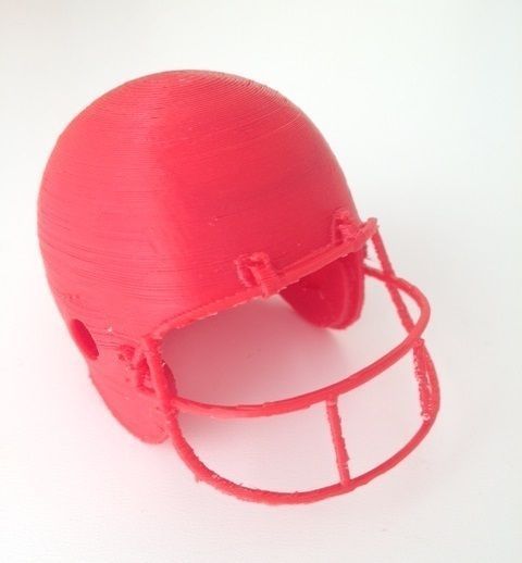Gridiron Helmet 3D print model_3