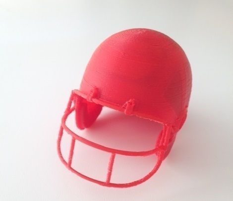 Gridiron Helmet 3D print model_1