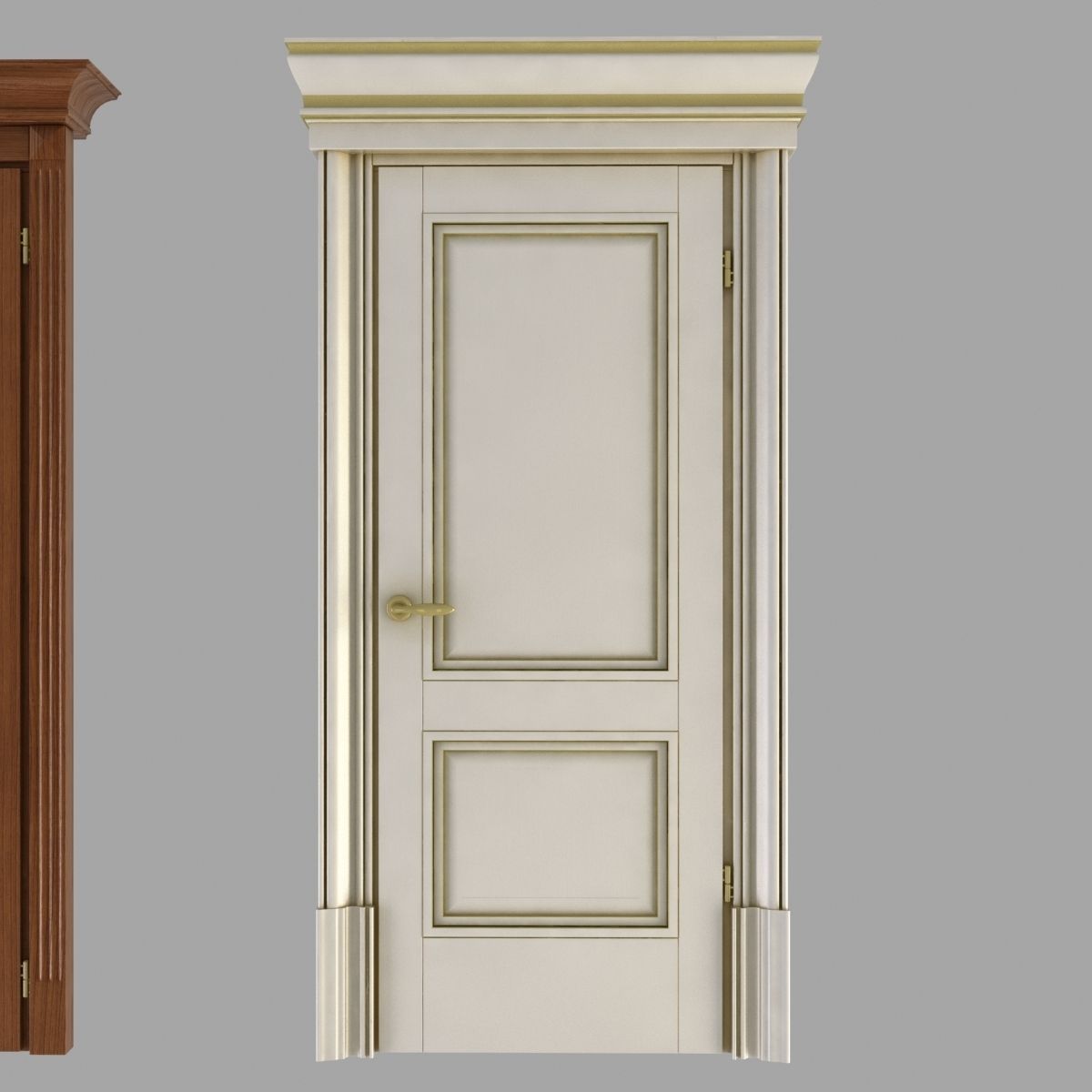 Classic Doors Collection 3D model_4