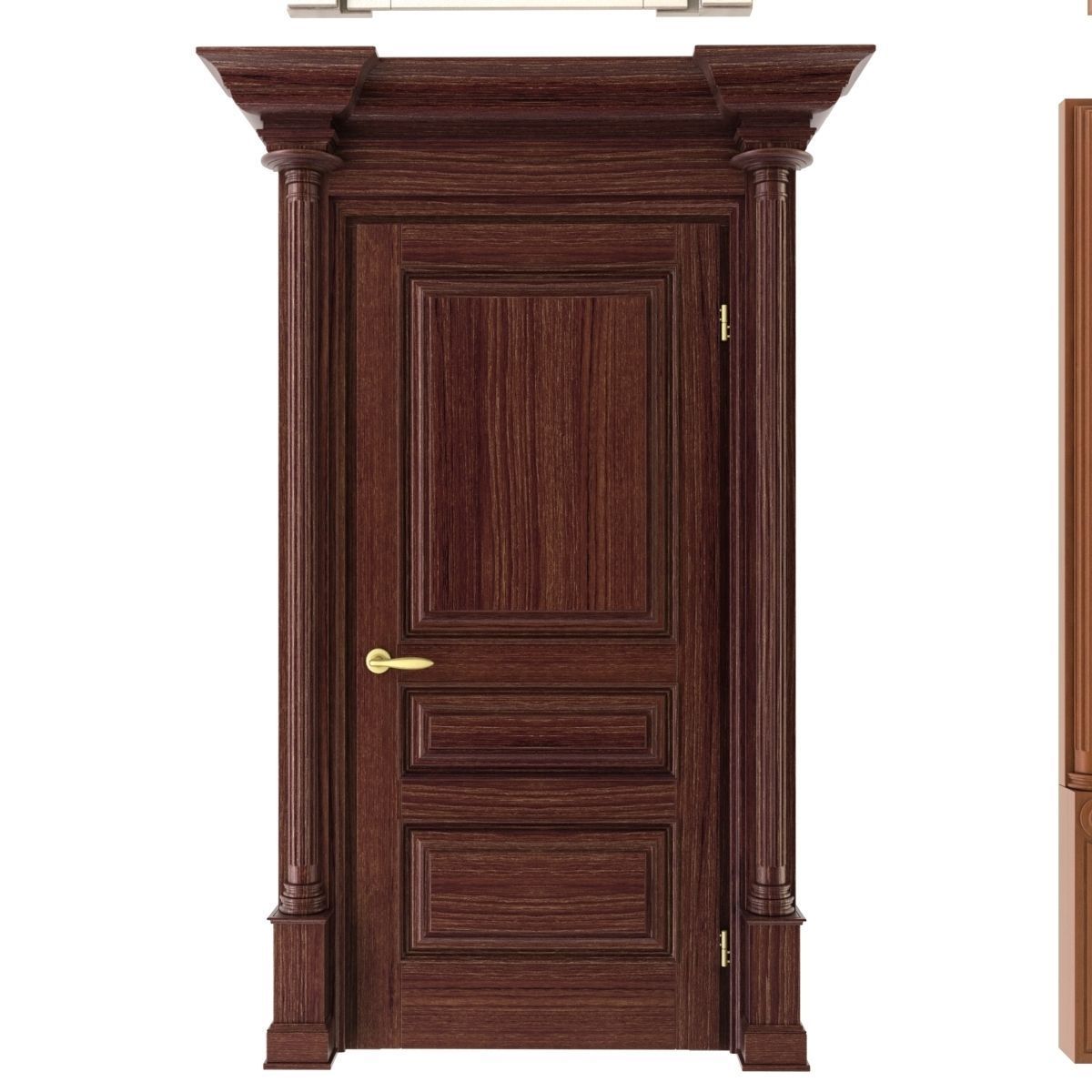Classic Doors Collection 3D model_16