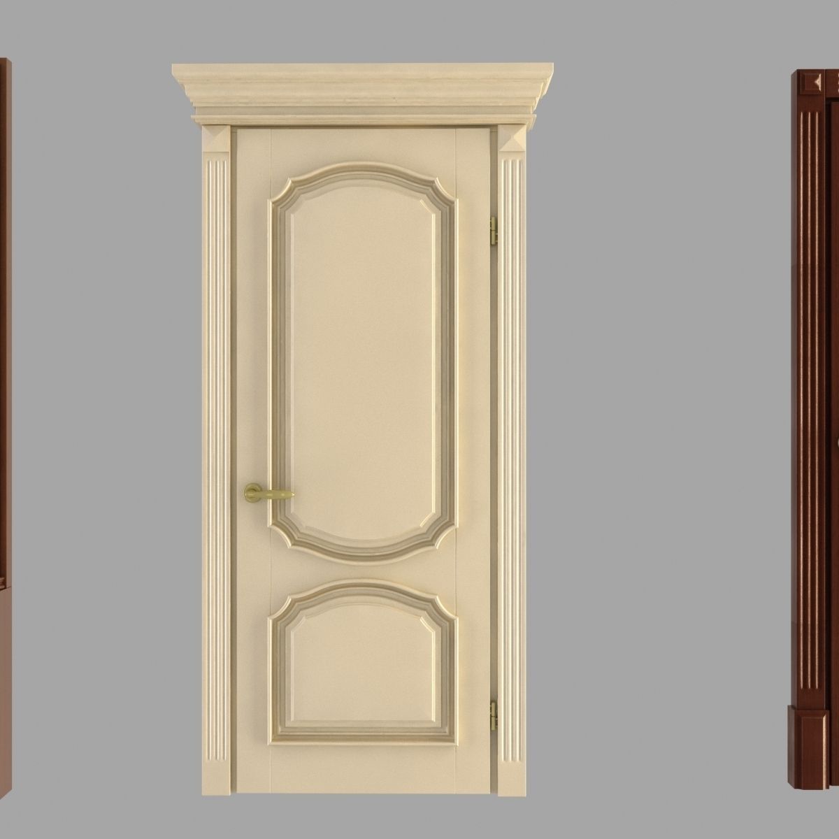 Classic Doors Collection 3D model_5