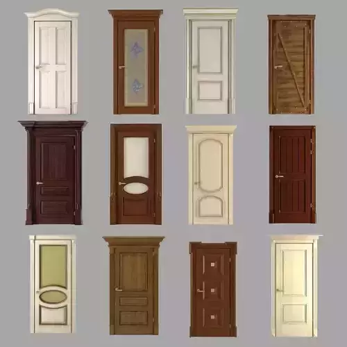 Classic Doors Collection 3D model