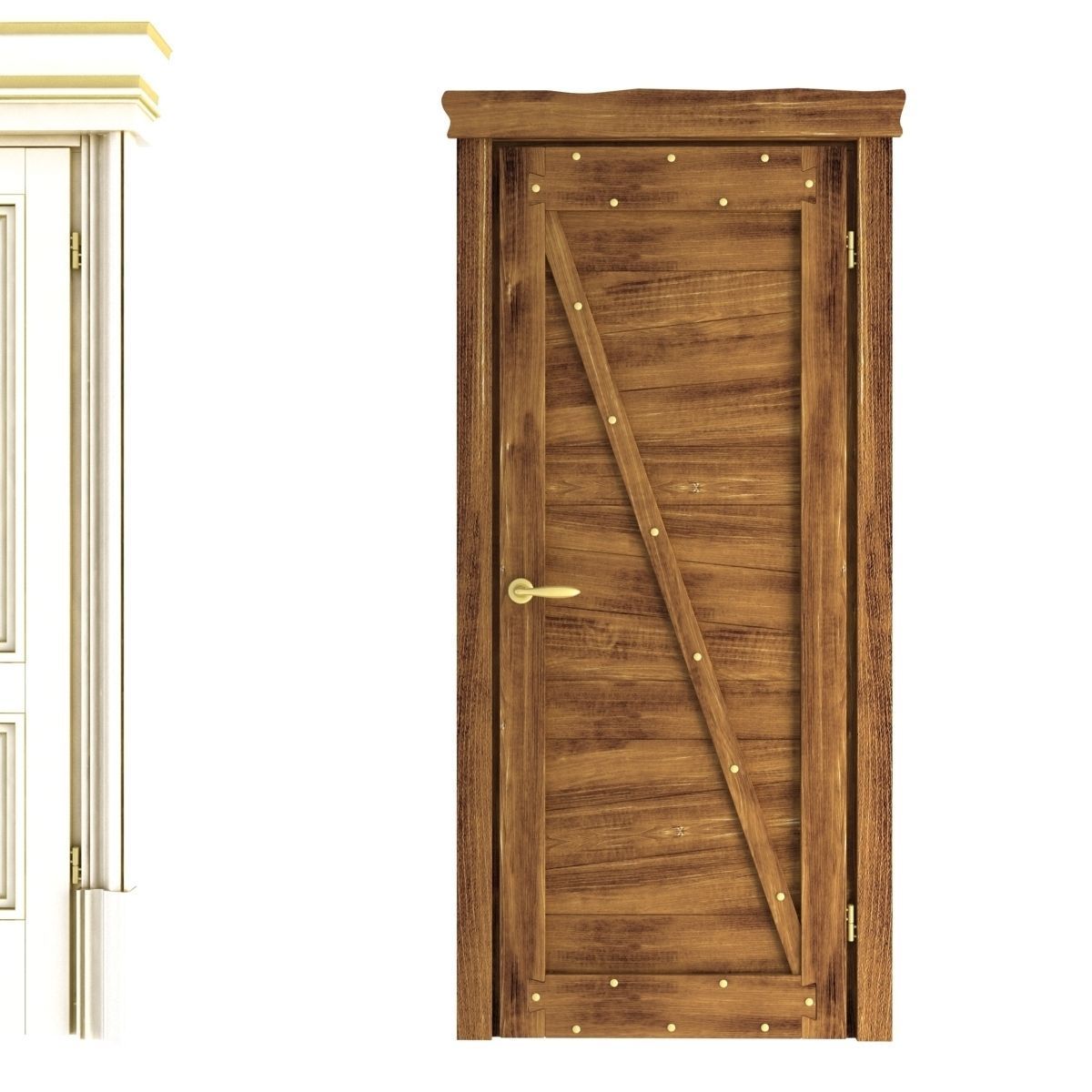 Classic Doors Collection 3D model_3